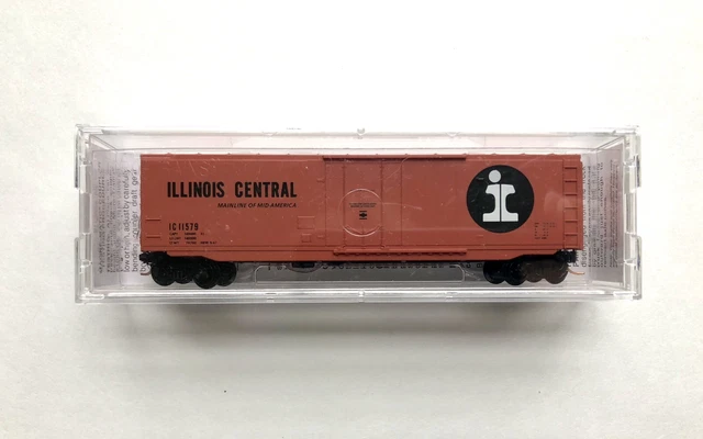 Micro-Trains N Scale Illinois Central Gulf Box Car (03800370)