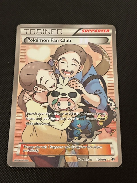Pokemon Fan Club 106/106 - XY Flashfire Pokemon Card