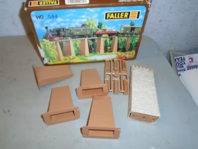 faller bridge piers ho scale kit complete kit in box