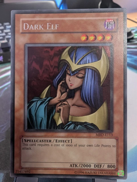 YUGIOH DARK ELF MRD-E113 Rare 1st Edition NM 3.90 - PicClick UK