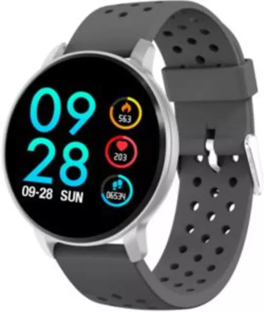 Denver Smartwatch mit Herzfrequenzsensor SW-170 grau