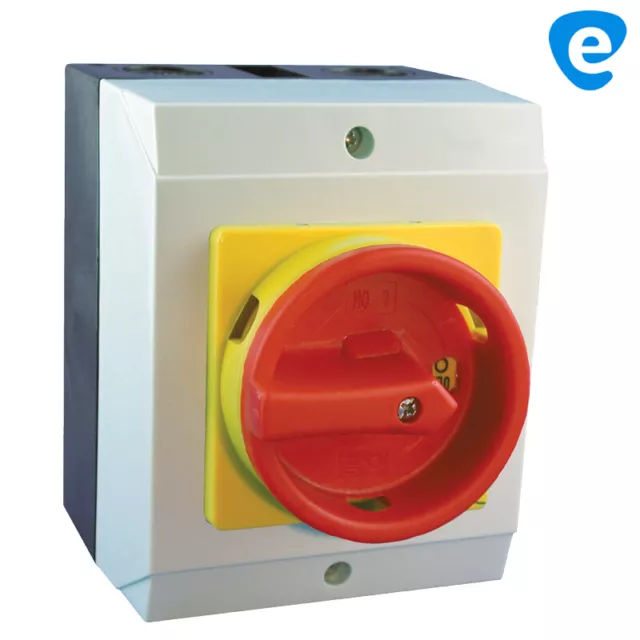 20A Interrupteur Principal A 4 Pôle Ap Boîtier Interrupteurs-Sectionneurs Pas-De