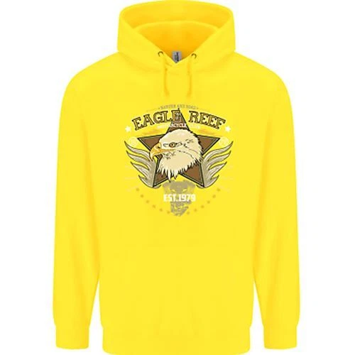 Felpa con cappuccio Eagle Reef Moto Moto Biker Bambini Bambini 11