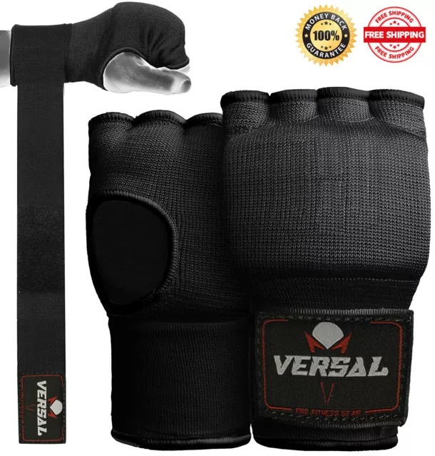 Boxing Gel gloves Quick Hand wraps Training Paded Inner UFC Kickboxing Bag Glove
