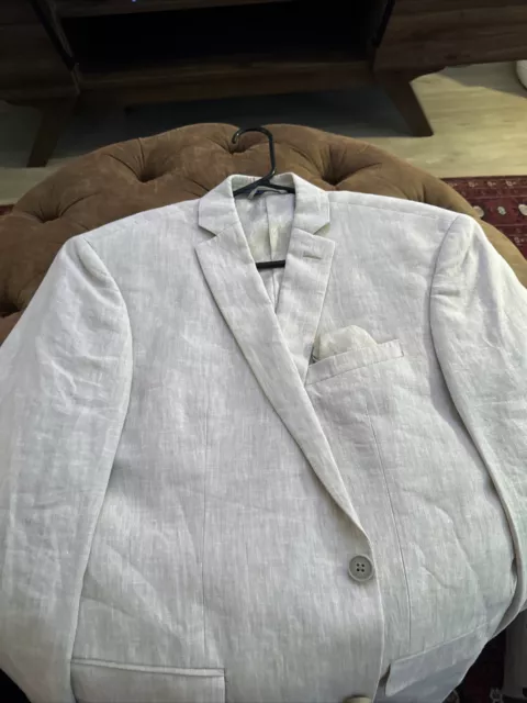 BAR III SLIM Fit Linen Suit $18.00 - PicClick