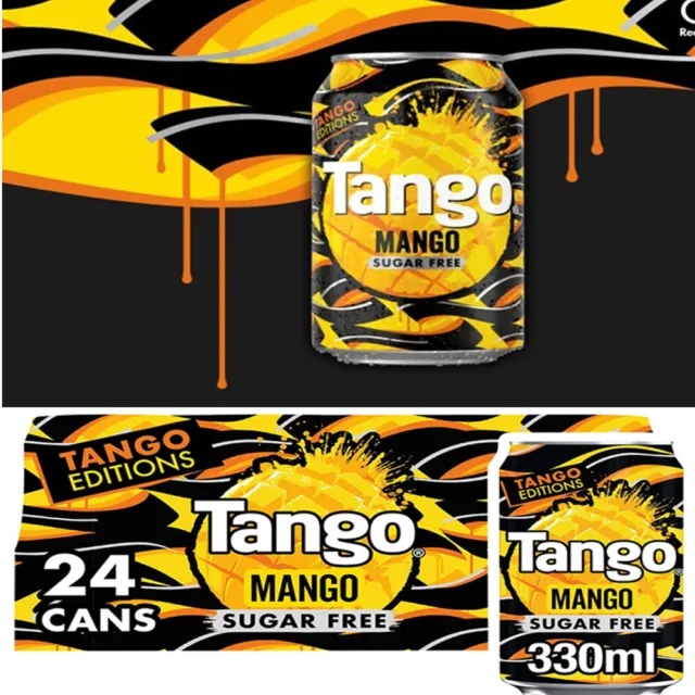 Tango Mango Sugar Free Soft Drink 330ml Perfect Drink