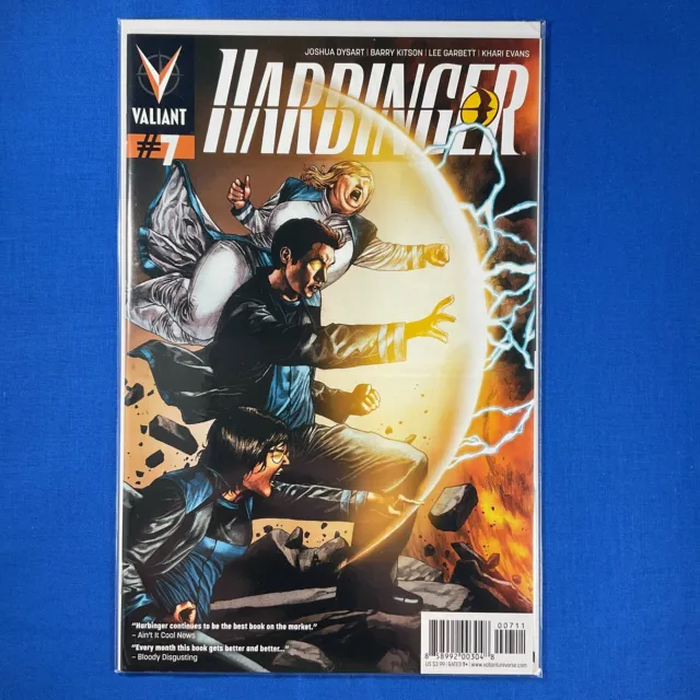 Harbinger #7 Cover A First Printing VALIANT COMICS ENTERTAINMENT 2013