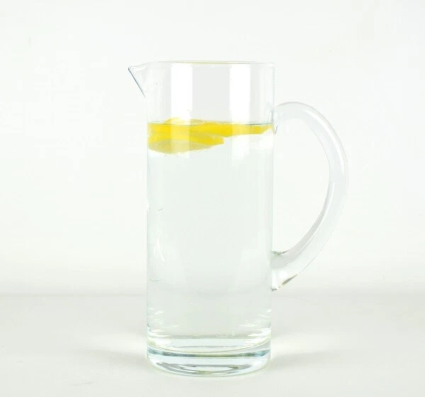 Pichet à Jus En Acrylique Transparent Avec Poignée Et Couvercle