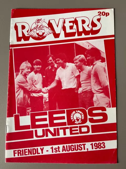 1983-84 Doncaster Rovers vs Leeds United - Friendly Match