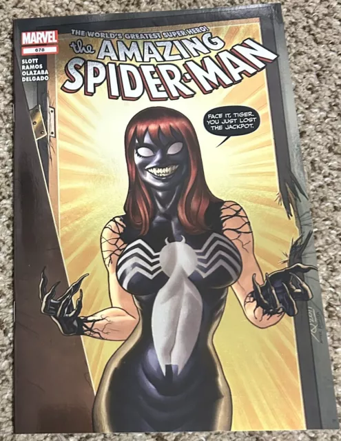 2024 Rare Amazing Spider-man 678 NM MX 1:50 Joe Quionnes La Mole Foil Variant