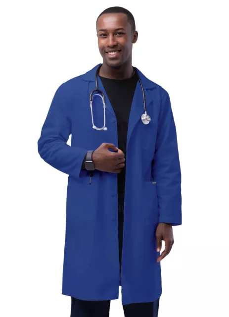 Adar Universal 39" Scrub Lab Coat with Inner Pockets Very Comfortable