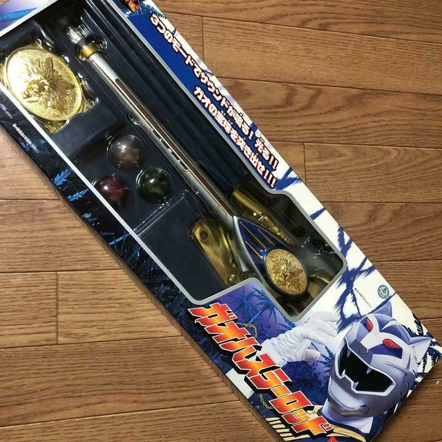 BANDAI DX Power Ranger Wild Force Sentai Gaoranger Gao Hustler Rod Silver Weapon