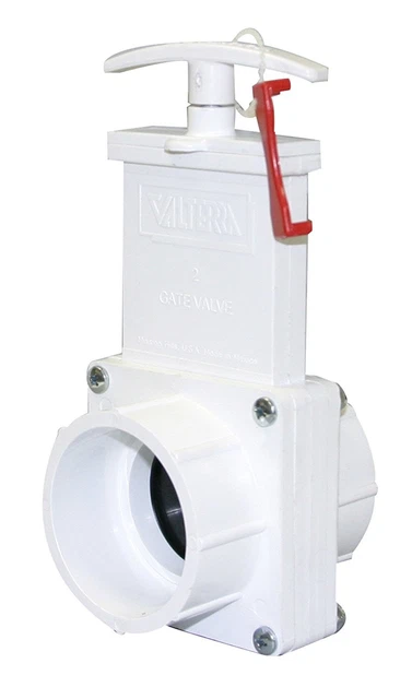 Valterra 6201X 2" Slip x Slip 3 Piece Gate Valve Assembly w/ Gate Keeper