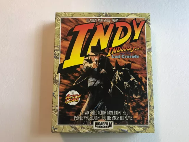 Indiana Jones and the Last Crusade - Atari ST - Big Box