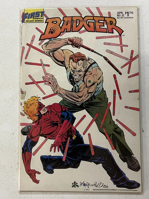 The Badger #22 (1987, First Comics) | Combined Shipping B&B