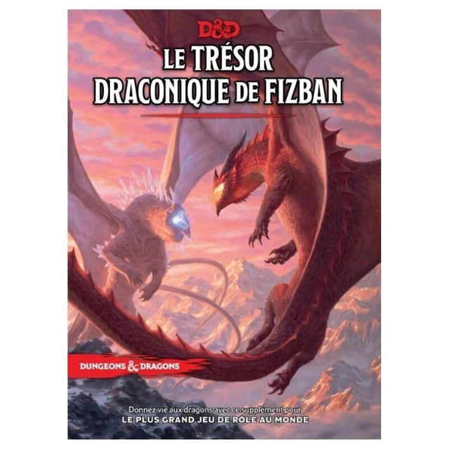 Donjons & Dragons RPG Le trésor draconique de Fizban français - WOTCC92741010
