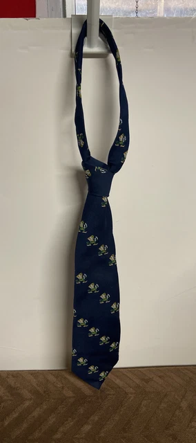 Notre Dame￼ Fighting  Irish  Men’s Neck Tie  Leprechaun￼ Logo Notre Dame HQ