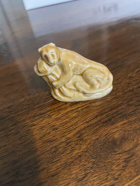 Wade Figurine Red Rose Tea England Endangered Animals Species Florida Panther