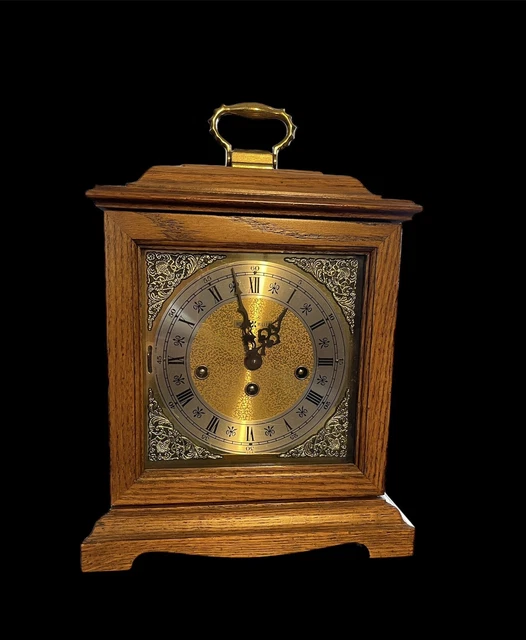 Howard Miller 630202 Barrett Ii Mantel Clock 630202 Yorkshire Oak