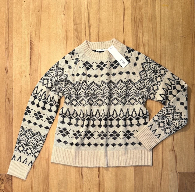 Glaiza Damen Norweger Pullover Strick