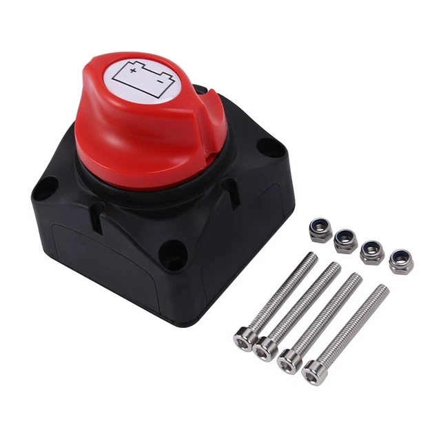 12V-48V Battery Disconnect Switch Battery Isolator Switch Master  Cut Off  SwiX5