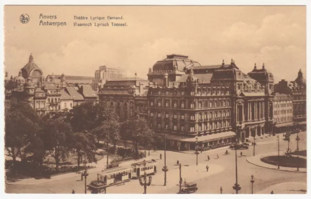 CPA BELGIQUE ANVERS Théâtre Lyrique flamand