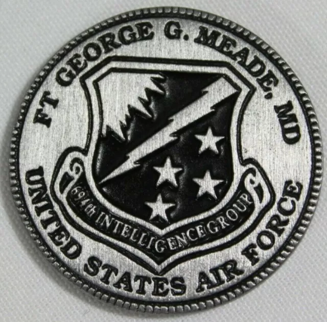 694th Intelligence Group Ft George G Meade MD Air Force NSA USA Challenge Coin 2