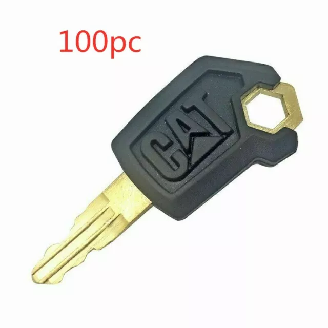 100pc Equipment Excavator Ignition Loader Dozer Key For Caterpillar CAT 5P8500