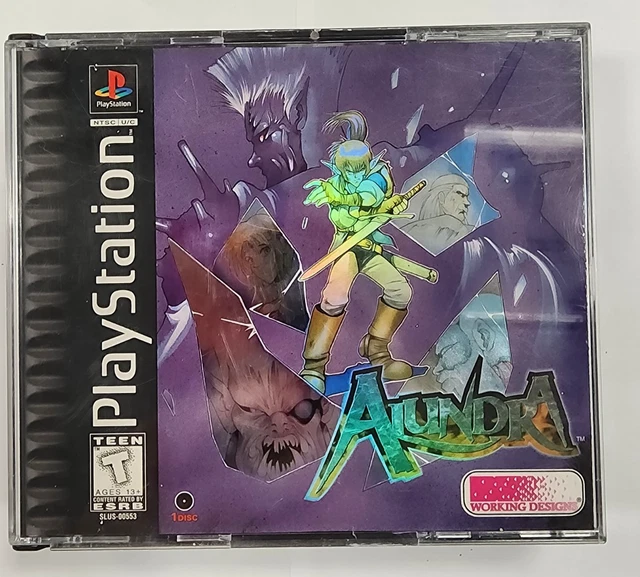 The Adventures of Alundra Demo Disc Playstation 1 PS1