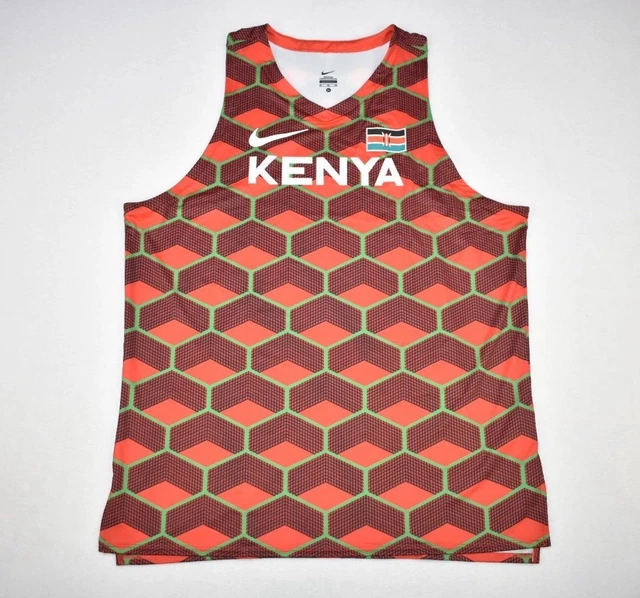 NIKE PRO ELITE 2020 KENYA シングレット S NEW NIKE ELITE Kenya Running Kit Singlet & Shorts - Size Medium
