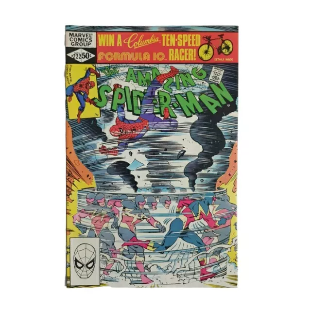 Marvel Comics Amazing Spider-Man #222 1981 1st Appearance Of Speed Demon