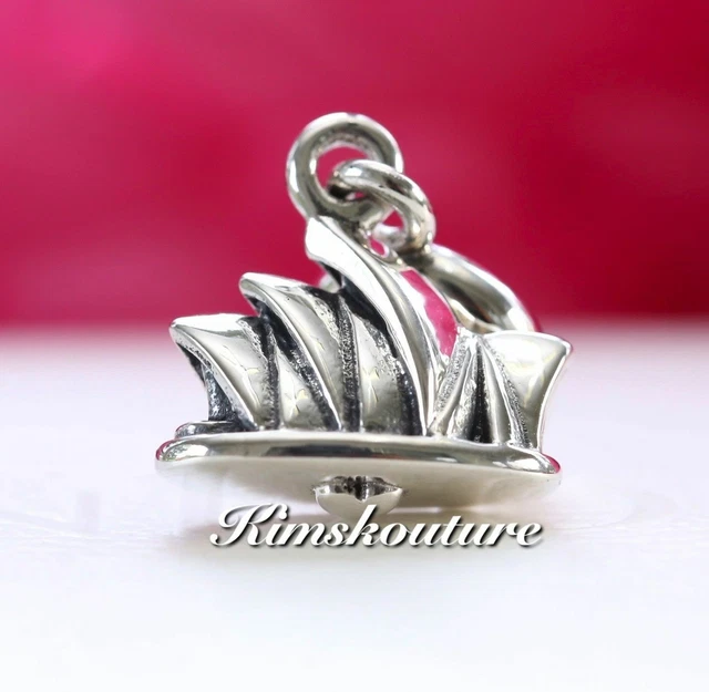 Authentic Sterling Silver Sydney Opera House Charm 791175 *RETIRED*