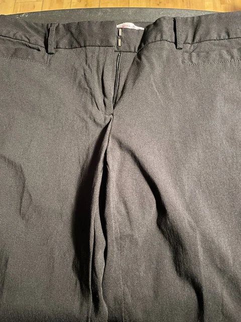 no boundaries ladies black dress work pants size 11 pre owned 