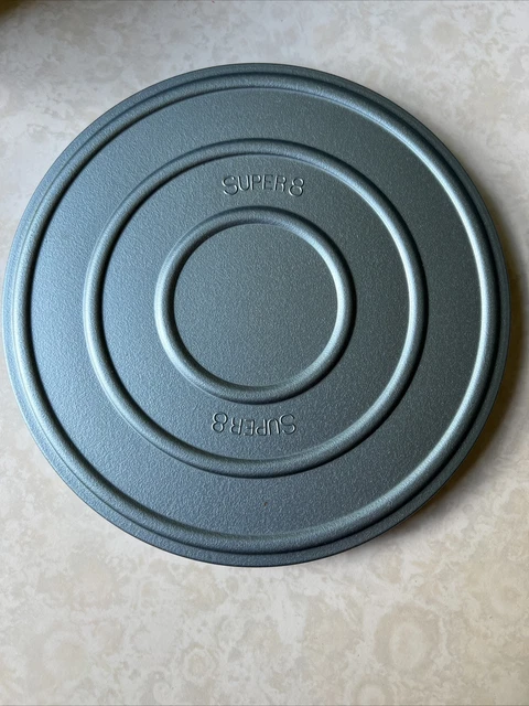 Polk Scherer 400 foot 8mm/ super 8mm metal reel and can new old stock