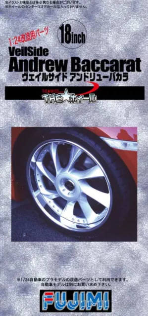 1:24 Scale Veilside Wheel and Tyre Set 18inch Model Kit #1163 JDM UK STOCK
