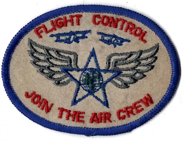 Flight Control Join The Air Crew Military Patch