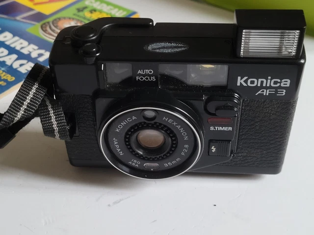 Appareil photo Konica EFP 3 35 mm : compact des années 80 - France