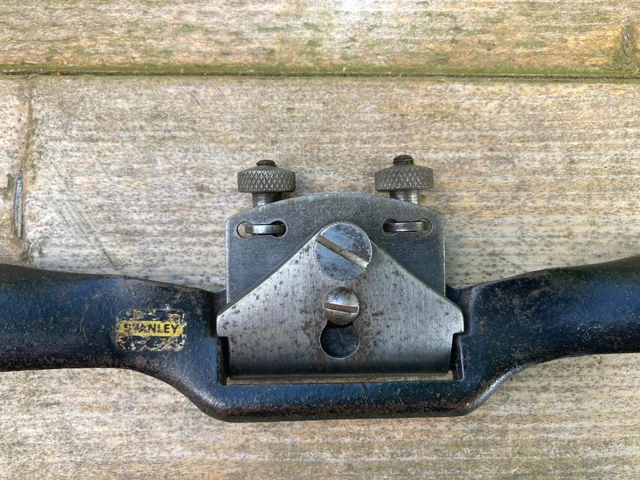 Vintage Stanley No 151 Spokeshave, Flat Bottom, Made in England.