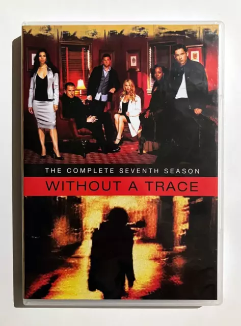 Without a Trace: Seventh & Final Season 7 - Crime Drama TV Series RARE 6-DVD Set