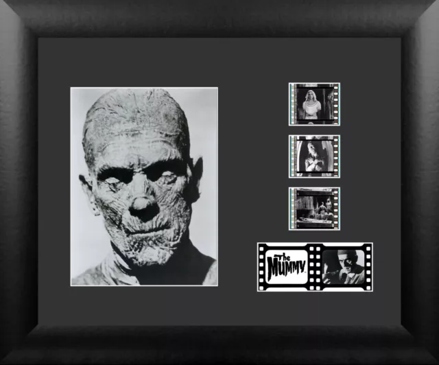 Boris Karloff as The Mummy Universal Monsters Original 35mm Film Cell Display!