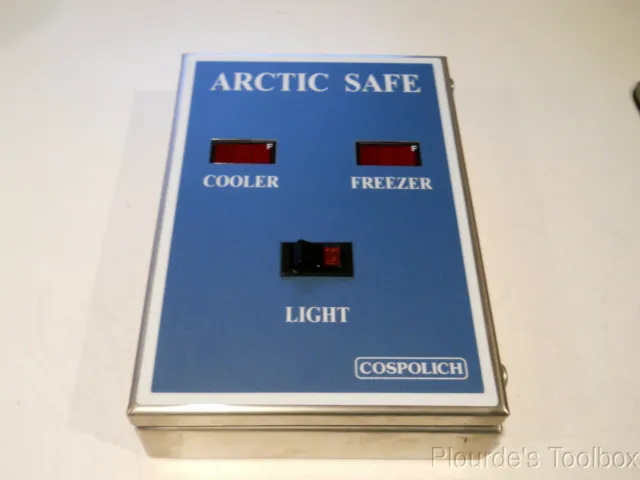 Arctic Walk In Cooler Digital Thermometer Light Switch 