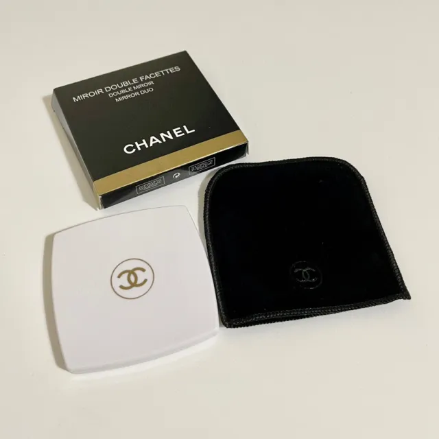 CHANEL MIRROR DUO Compact Double Facette Makeup White - Pre-owned $19.99 -  PicClick