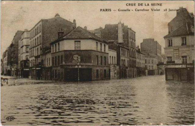 CPA PARIS 15e - Grenelle - Crossroads Violet (63771)