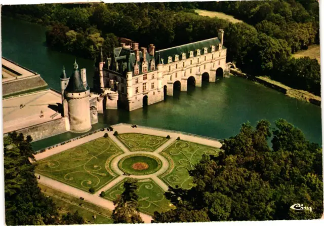 Les Chateaux de la Loire Chenonceaux France Postcard