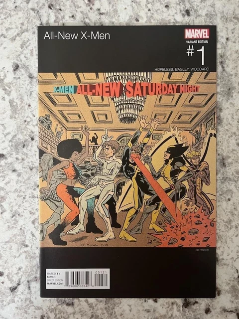 All New X-Men #1 Comic Book (2016 Marvel) Hip Hop Variant NM