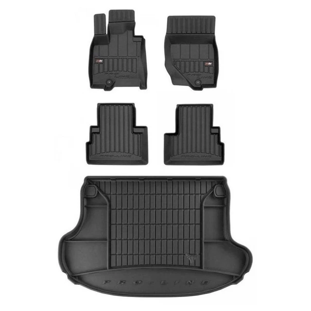 Tapis De Coffre TPE Pour Peugeot 308 II (2013-2021) - Frogum Pro-Line, Noir, Antidérapant