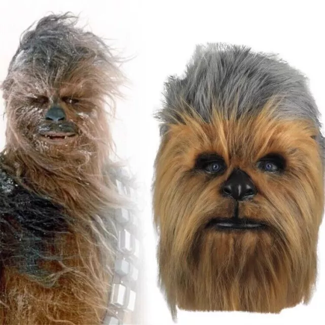 chewbacca Adults mask Costume Fancy Dress outfit party cosplay chewy Wookiee