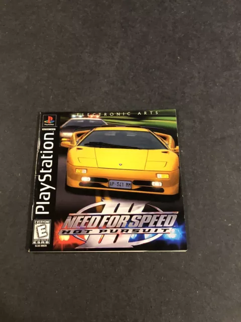 Manual Need for Speed 3 Hot Pursuit PS1