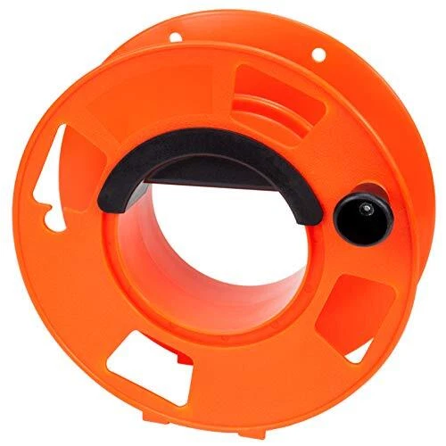 Carrete de cable KW-110, naranja