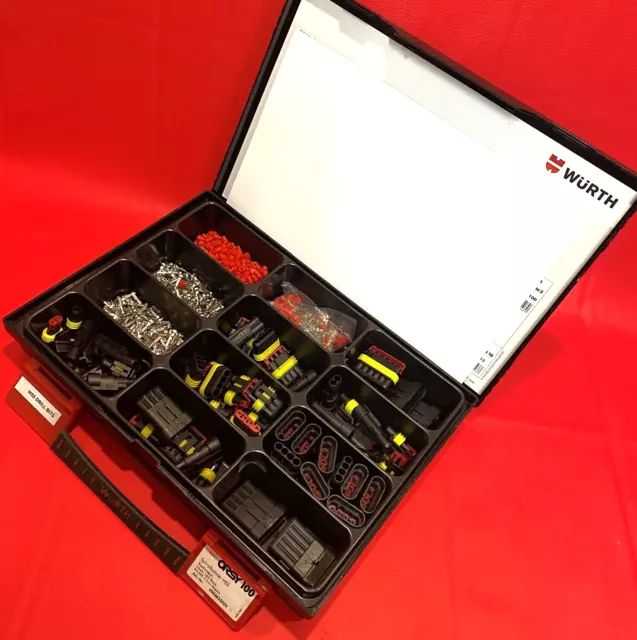 Wurth Tools Orsy 100 Case with LARGE Electrical Connector Set + Snap On Sticker